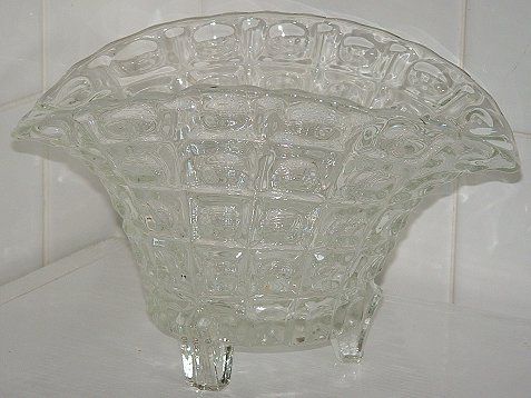 Unknown Clear Oval Vase
Unknown maker and date
