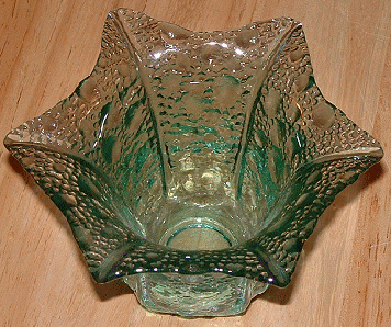 Unknown small green vase
Unknown maker. 1990's.
