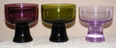 trio of bowls, probably Caithness
